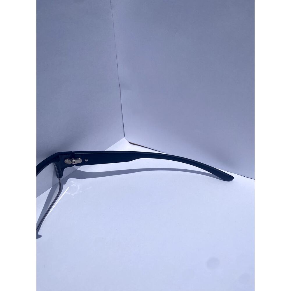 Men's Rectangular Black Eyeglasses Frame - image 4